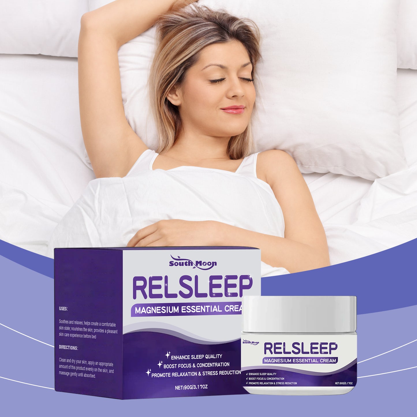 Sleep Magnesium Essence Cream Gentle And Soothing