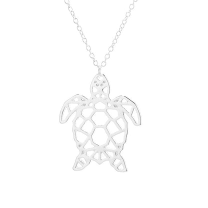 Popular Personality Jewelry Hollow Turtle Necklace