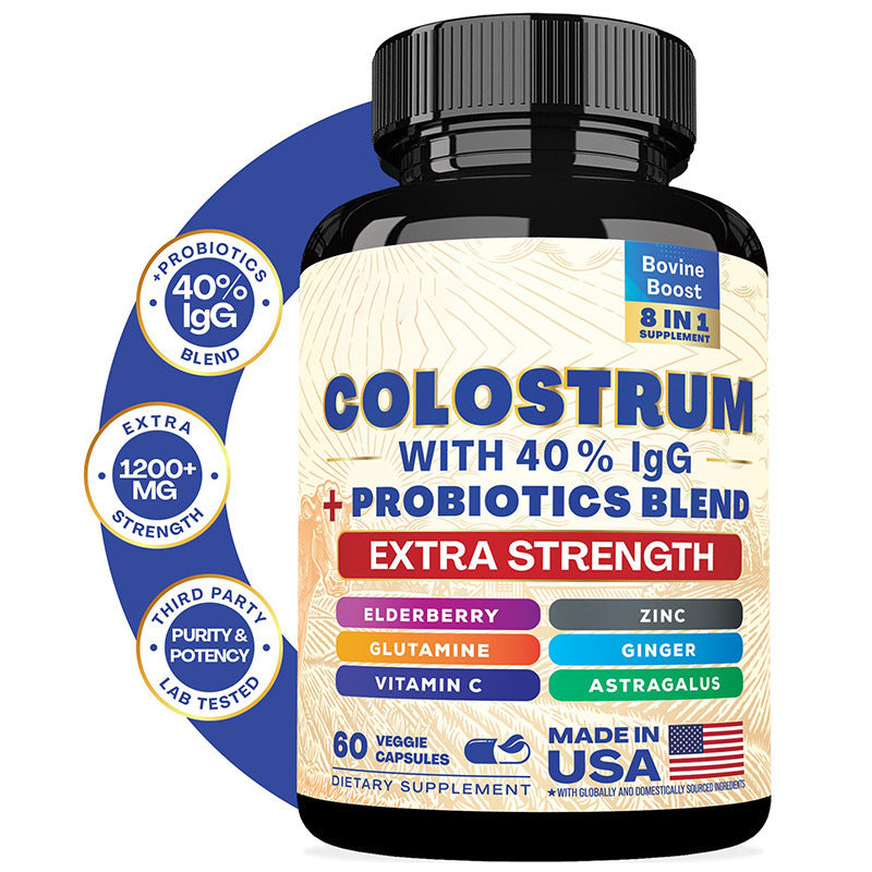 Bovine Colostrum Capsules 60 Capsules